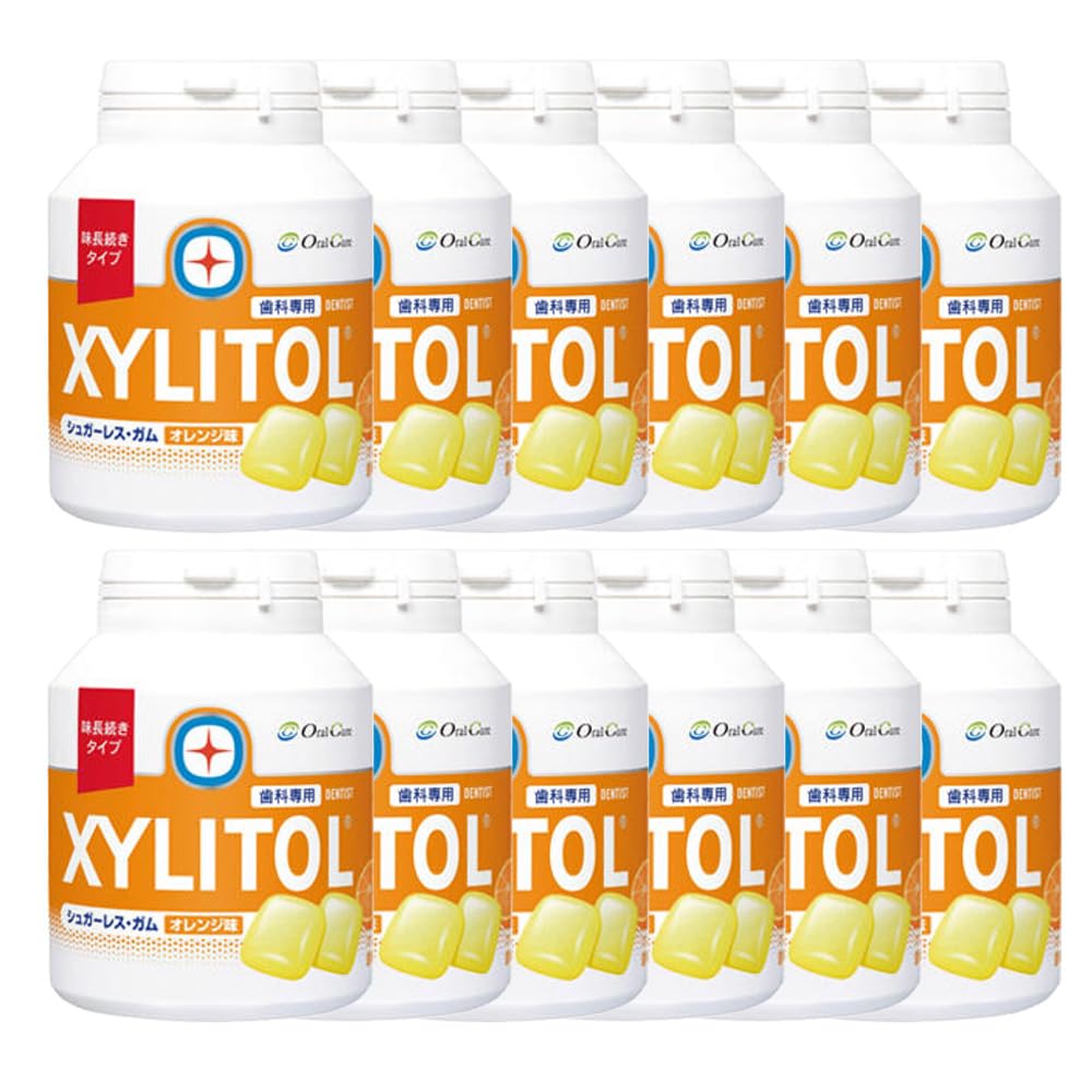 Amazon | オーラルケア キシリトールガム ボトルタイプ 90粒入 135g